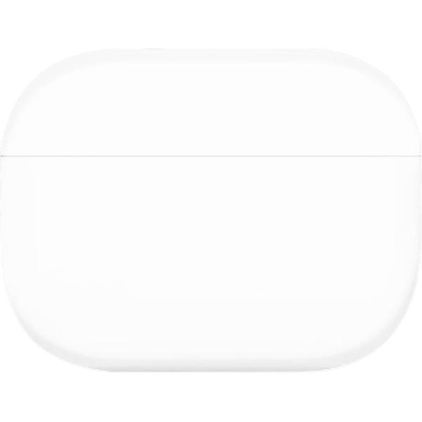 Apple AirPods Pro case - Siliconen - Wit (Transparant)