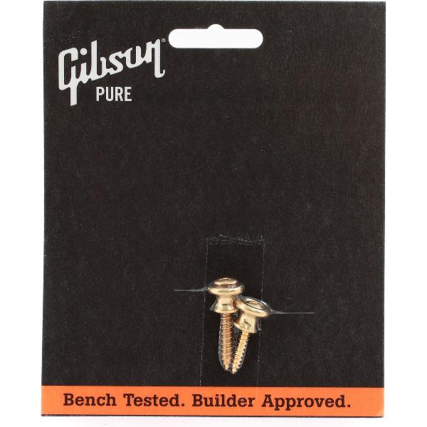 PREP-010 gitaar Strap Button Brass Paar