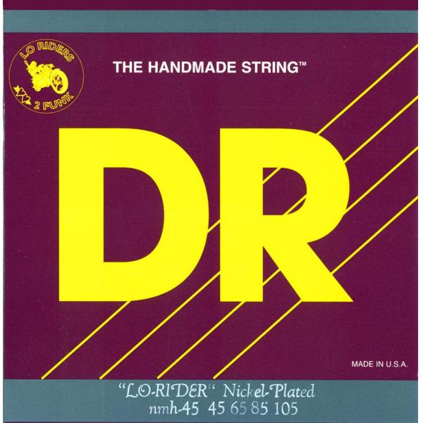 4er bas 45-105 Lo Rider nikkel Plated Steel NMH-45