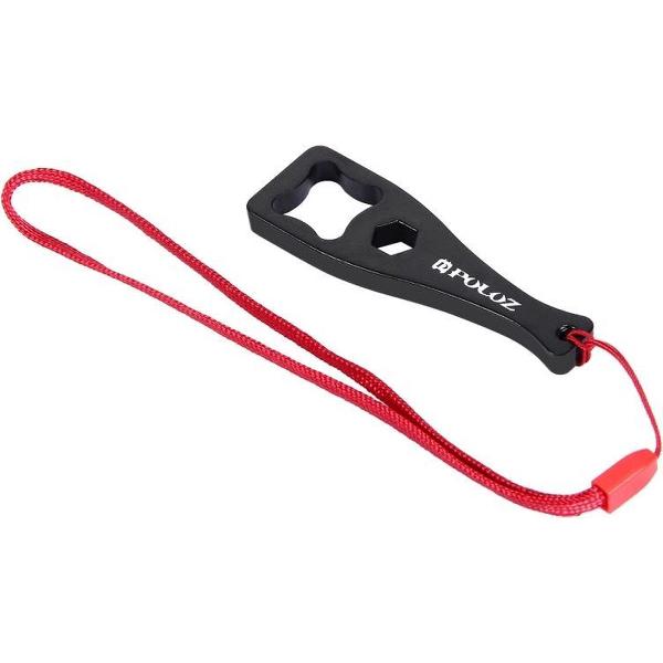 PULUZ Plastic duimschroef moersleutel Spanner met Lanyard voor GoPro NIEUWE HERO / HERO6 / 5/5 sessie / 4 sessie / 4/3 + / 3/2/1, Xiaoyi en andere actiecamera's