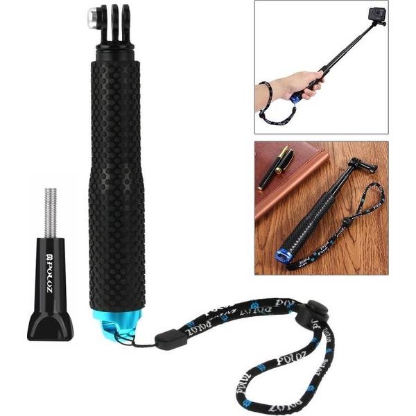 PULUZ 15 in 1 CNC-Metalen Accessoires Combo Kit (schroeven + Statief Adapter + verlengbare Monopod / selfiestick + Opbergtas + Sleutel) voor GoPro HERO4 Sessie /4 /3 + /3 /2 /1