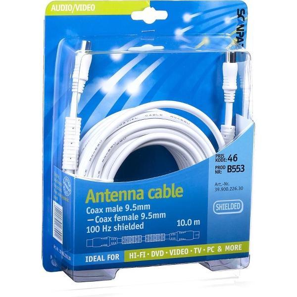 Scanpart Antenne Kabel Recht 10 M Ferriet W