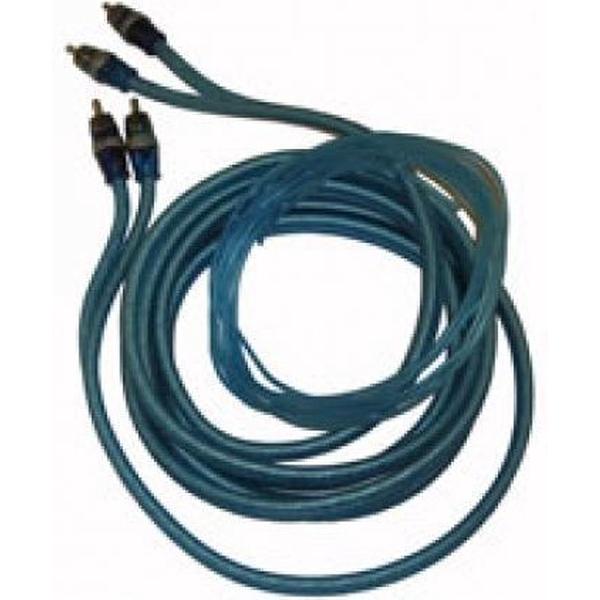 Necom Rca-kabel Male Dubbellaags 5,2 Meter Blauw