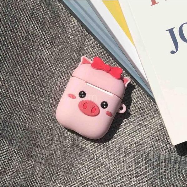 Apple airpod case / hoesje beschermer Varken