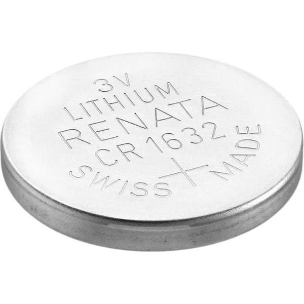 100 Stuks Renata CR1632 - 3V Lithium Knoopcel Batterij - Grootverpakking