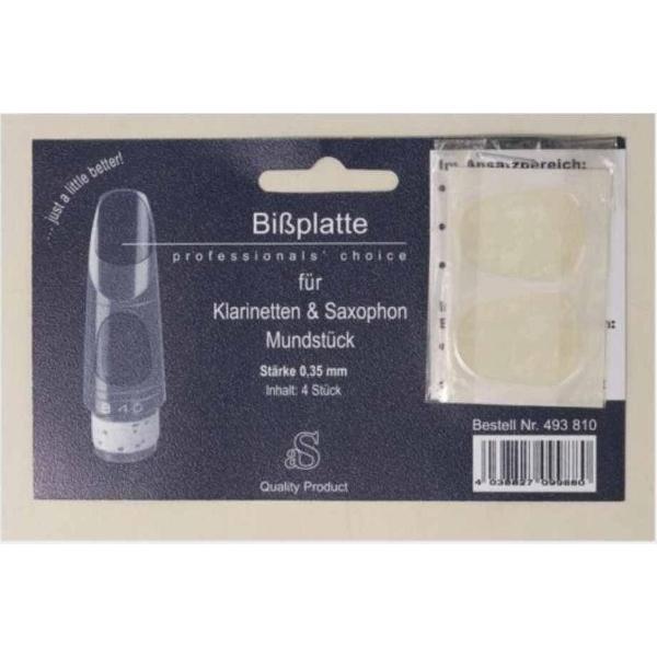 Stolzel Mondstukplakkers Transparant 0.35mm per 4