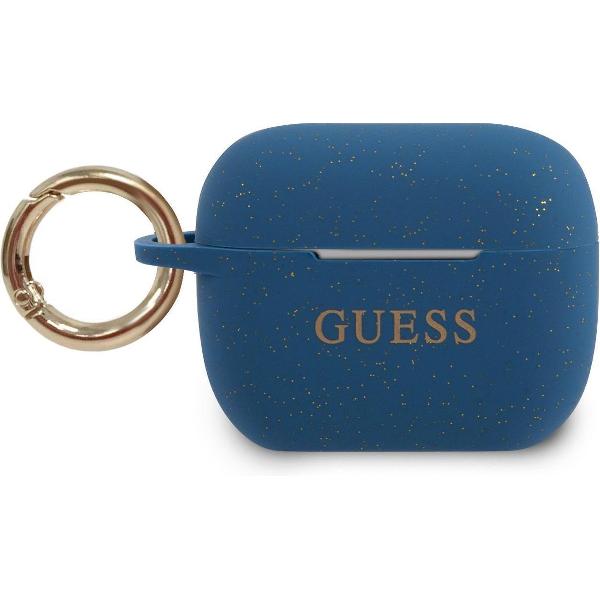 GUESS Silicone Case AirPods Pro - Blauw