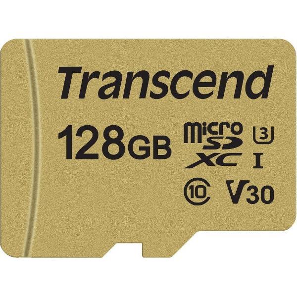 Transcend 500S MicroSDXC - 128GB