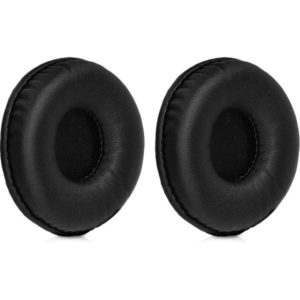 kwmobile 2x oorkussens voor AKG N60NC Wireless koptelefoons - imitatieleer - voor over-ear-koptelefoon - zwart