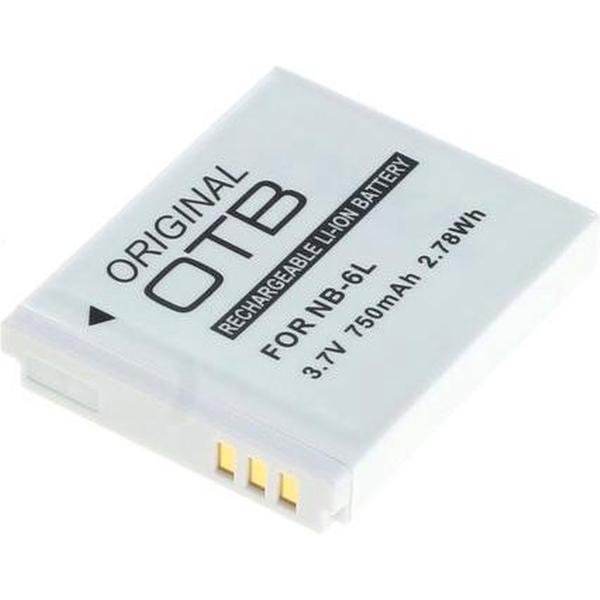 Batterij voor Canon NB-6L Li-Ion 750mAh 3,7V