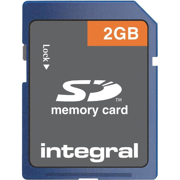 Integral SD kaart 2 GB