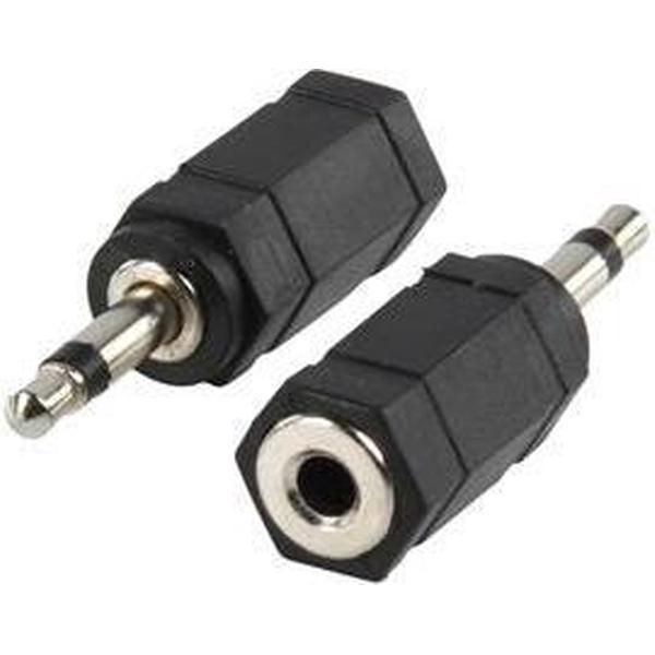 S-Impuls 3,5mm Jack (m) mono - 3,5mm Jack (v) stereo audio adapter