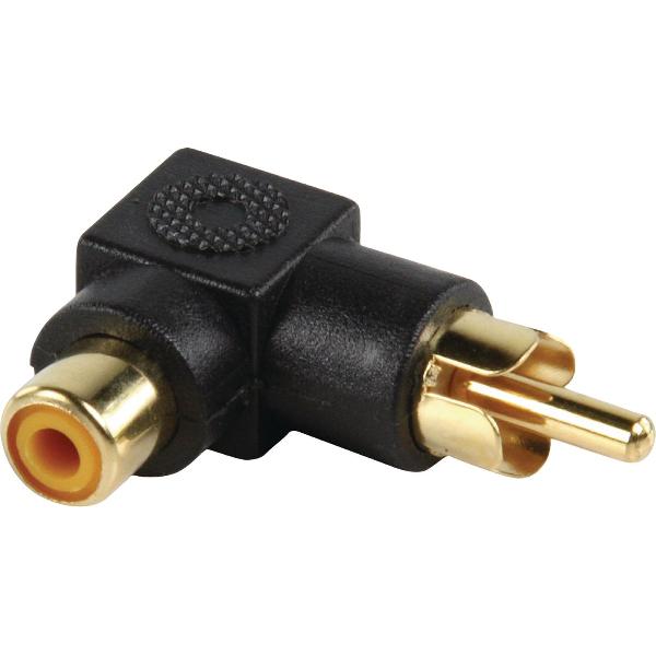 Nedis Tulp haakse audio adapter - zwart / verguld