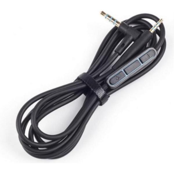 Coretek Audiokabel met control talk voor Bose QuietComfort 25 (QC25) en 35 (QC35), On-Ear