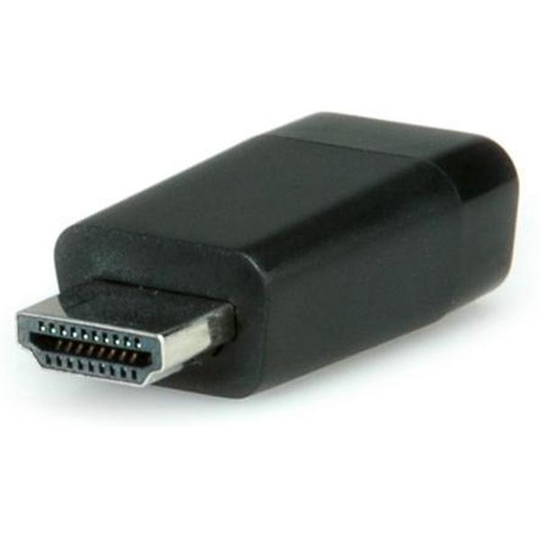 Dolphix HDMI naar VGA adapter - compact / zwart