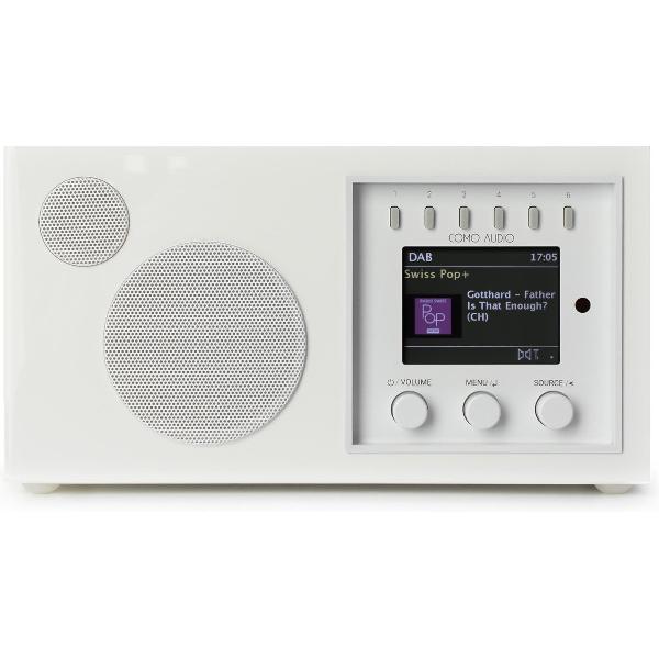 Como Audio Solo - Streaming - DAB+ en internetradio - Piano white