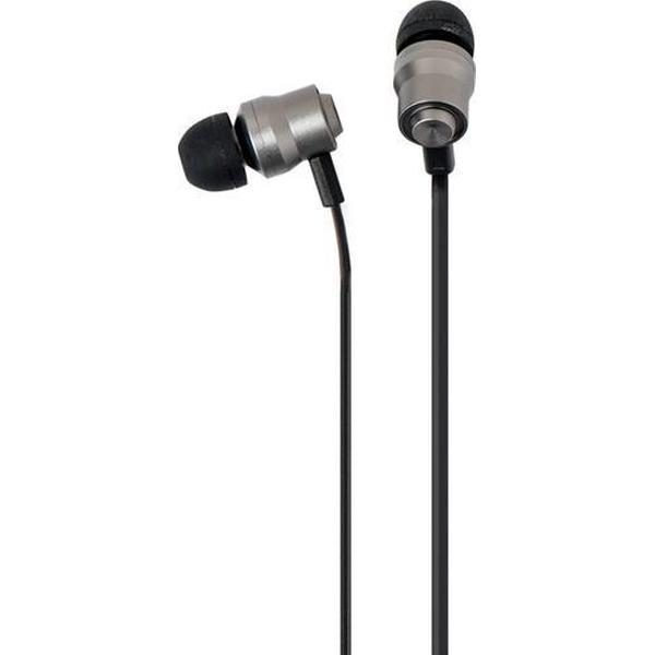 MH by Azuri portable Premium handsfree in ear headset - 3.5mm universal - zwart