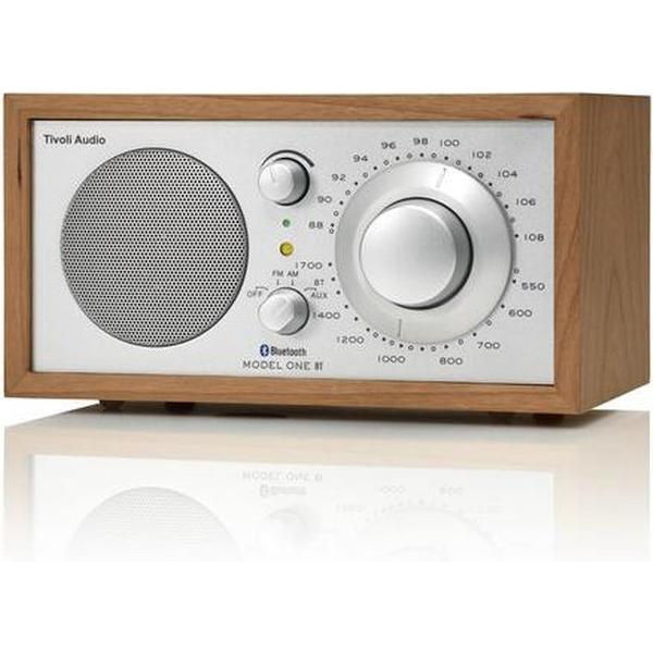 Tivoli Audio - Classic Model One BT - FM / AM radio met Bluetooth - Cherry / Zilver