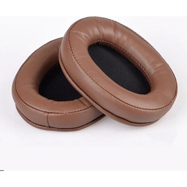 Luxe Lederen Oorkussen Set Voor Audio Technica ATH-M50X M50 M50xBT M30x M10 M20X MSR7NC A900X AD900x 900 M40X R70x BPSH1 M40FS PRO700 AD700X MSR7 - Koptelefoon Earpads - Oor Kussens - Ear Pads - Oorkussens Met Memory Foam Binnenlaag - Bruin