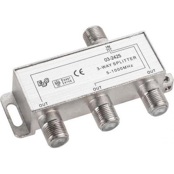 TV & Sat mini 3-weg verdeler 5-1000mhz Profile