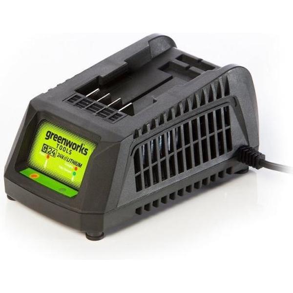 GREENWORKS TOOLS Universele batterijlader - 24 V - Oplaadgeheugen