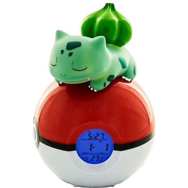 Teknofun Pokémon Wekkerradio - Poké Ball Bulbasaur