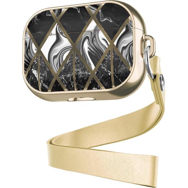 YONO AirPods Pro Premium Hoesje - Hard Case - Marmer Goud