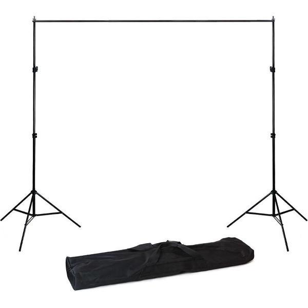 Complete Achtergrondhouder Set 2,45 x 3 meter / Achtergrond Systeem - Type BASIC