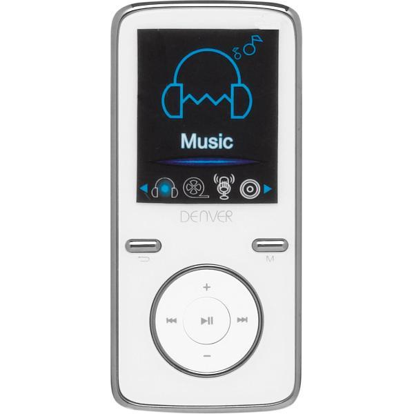 Denver MPG-4054NR - MP3 - MP4 - portable player - 4GB - Wit