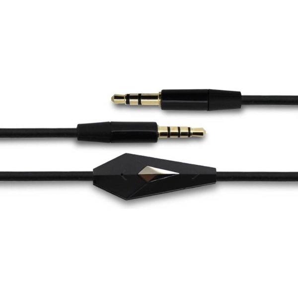 Audiokabel met Microfoon - 3,5 mm Jack Audiokabel - Auxiliary M / M voor Auto Stereo Hoofdtelefoon