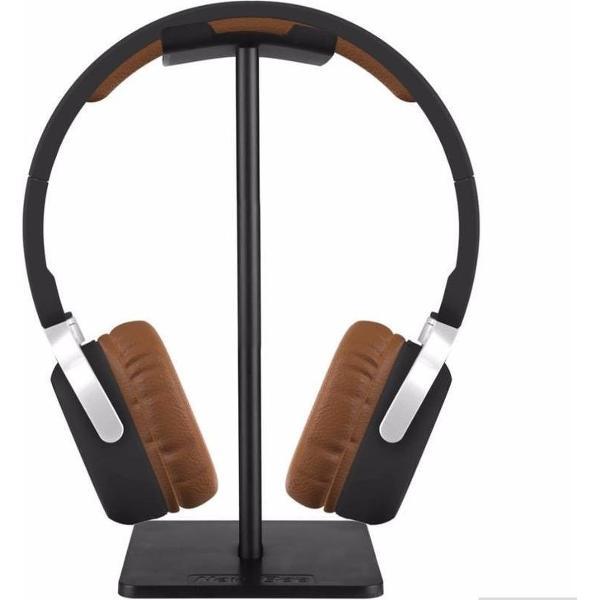 Staande Headset Houder Zwart - Koptelefoon Houder - Hoofdtelefoon Stand / Standaard - Headphones Stand Black