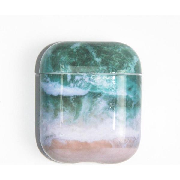 Waves of Marmer - AirPods Case - AirPods 1 en 2