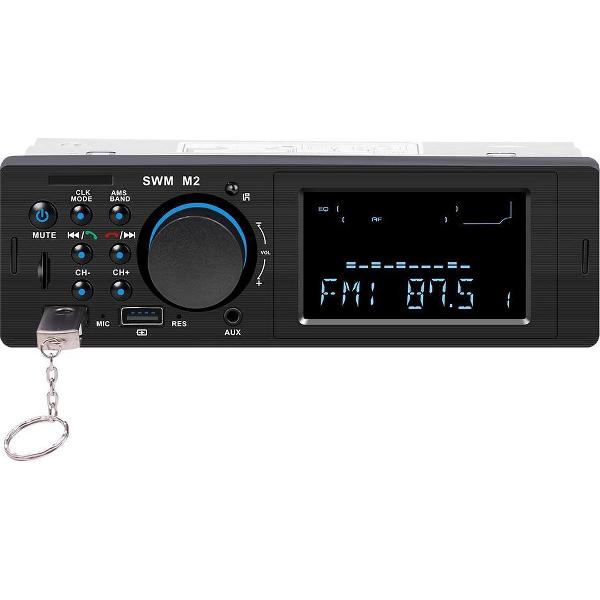 TechU™ Autoradio T68 – 1 Din + Afstandsbediening – Bluetooth – AUX – USB – SD – FM radio – RCA – Handsfree bellen