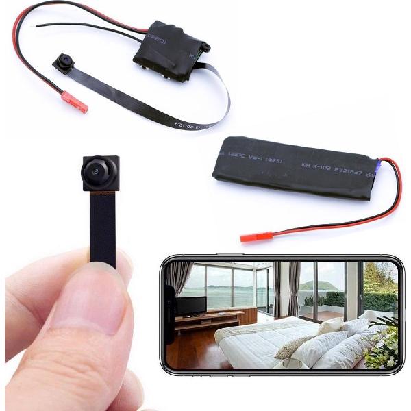 Mini Spy Camera - Spionage Camera - 4.000 mAh Accu - Nederlandstalige Handleiding