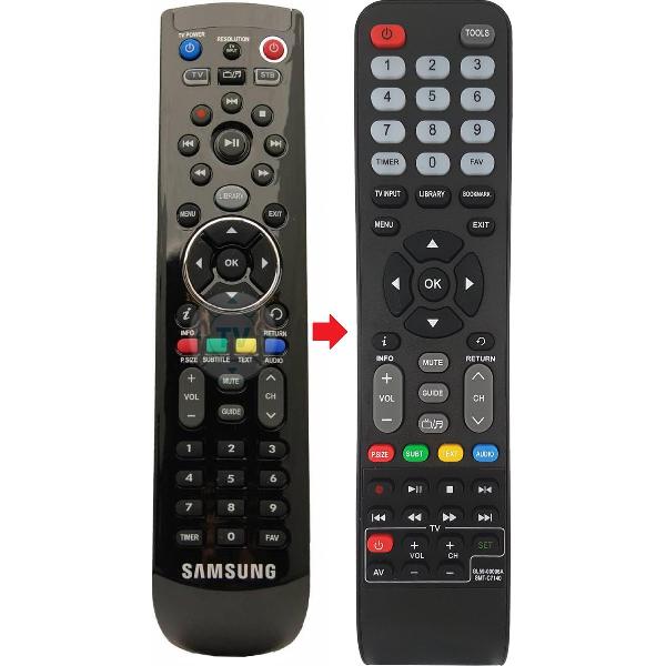 Ziggo GL59-00096A (SMT-C7140) Samsung afstandsbediening geschikt voor digitale ontvangers Ziggo