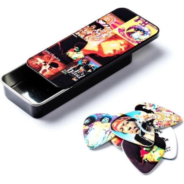 Dunlop Jimi Hendrix Montage opbergblikje met plectrums