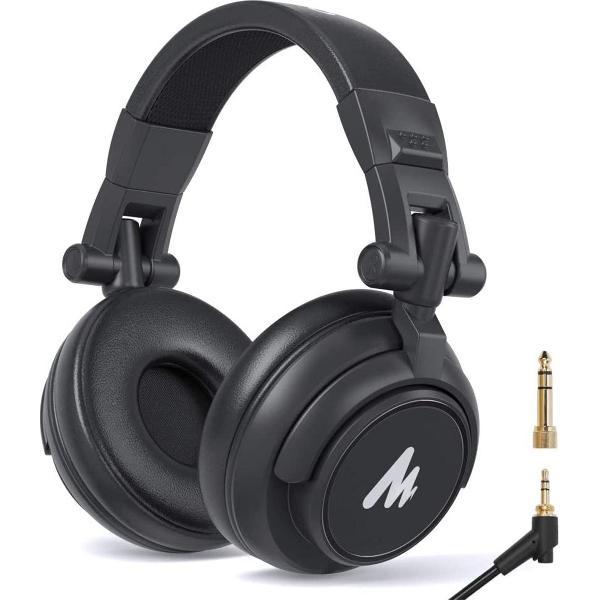 Maono MH-601 DJ Koptelefoon | Studio Koptelefoon met draad | Over Ear Koptelefoon | Hoofdtelefoon | DJ set