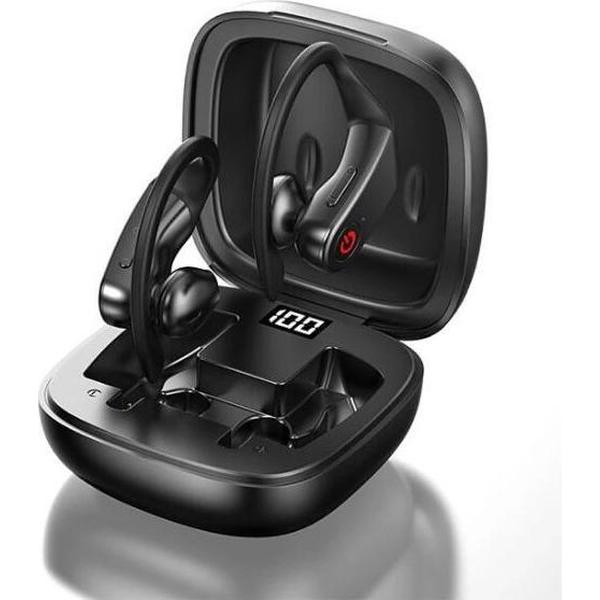 TWS B10 Oordopjes - Sporthoofdtelefoon - Draadloze Hoofdtelefoon - Bluetooth V5.0 - Zwart