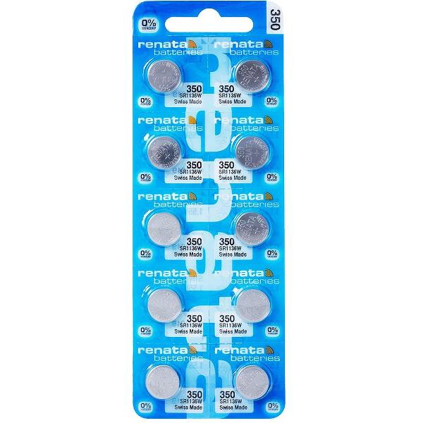 Horlogebatterijen Renata 350 Silver-Oxide 10 stuks