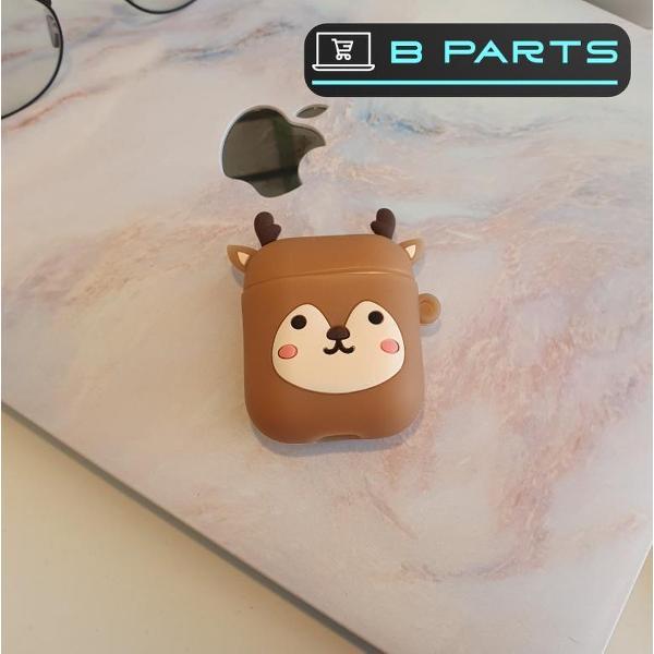 BParts - Hert - Siliconen Airpod Case - Airpod Beschermhoes - Bescherming