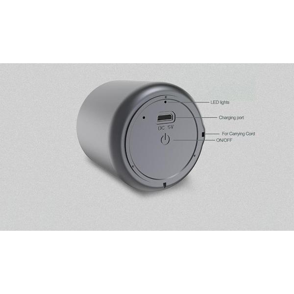 Mini Linkable Metal speaker - Wit- TWS True Wireless Soundsystem - Bluetooth 5.0 - koppelbaar