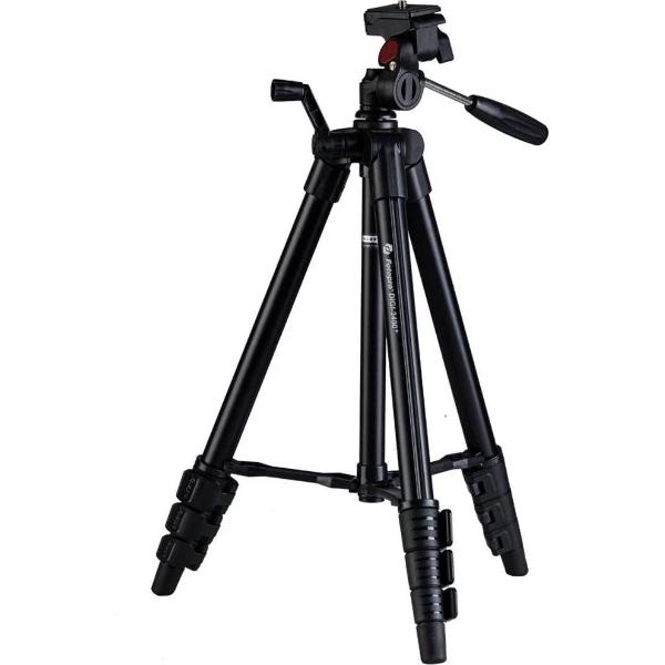 Smartphone Tripod Camera Statief 143Cm Inclusief Bluetooth Remote Shutter, Telefoonhouder en waterpas - HiCHiCO