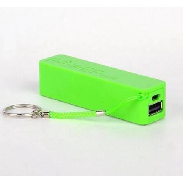 Powerbank - Compacte Powerbank - 3000 mAh - Groen.