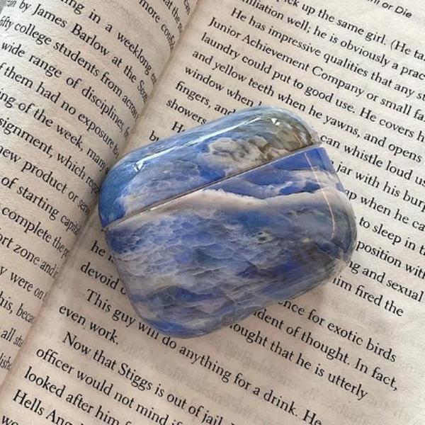 Marmer airpods hoesje B - 2.