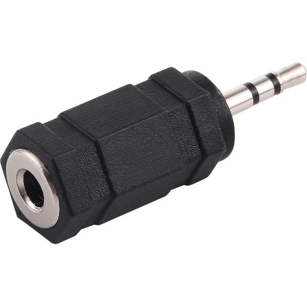 2,5 mm Male naar 3,5 mm vrouwelijke audio-adapter