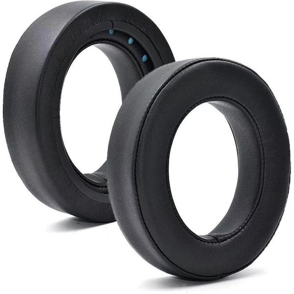 Luxe Lederen Oorkussen Set Voor Corsair HS50 HS60 HS70 (Pro) Gaming Headset - Vervangende Koptelefoon Earpads - Oor Kussens - Ear Pads - Oorkussens Met Noise Cancelling Memory Foam Binnenlaag - Zwart