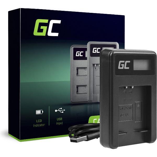 Oplader CB-2LD, CB-2LF voor Canon NB-11L, PowerShot A2300 IS A2400 IS A3400 IS A3500 IS SX400 SX410 SX420 IS 9