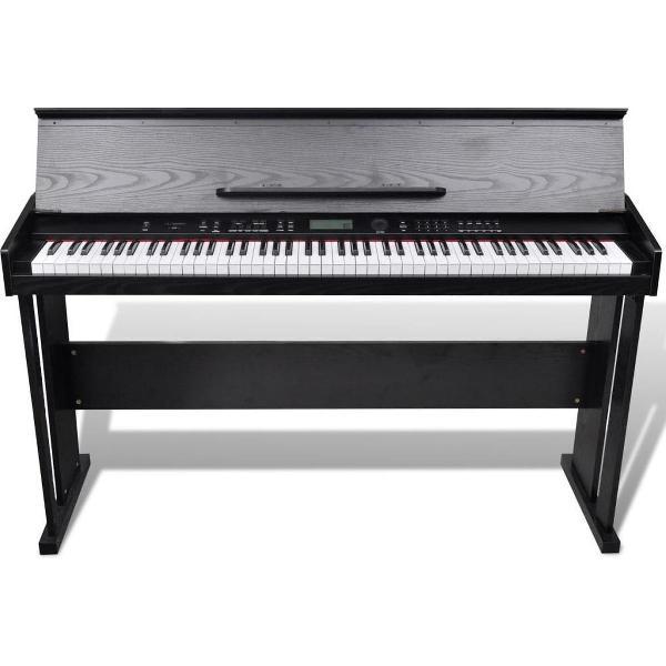 vidaXL Elektronische/Digitale piano met 88 toetsen en bladhouder