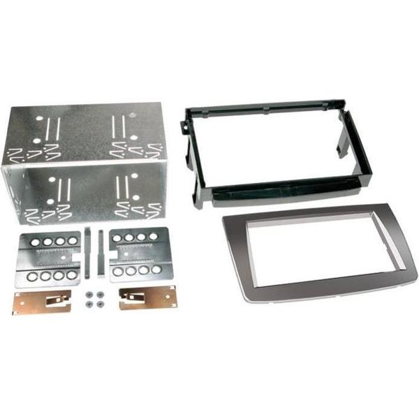 2-DIN paneel Alfa Romeo Mito 08/2008- Silver