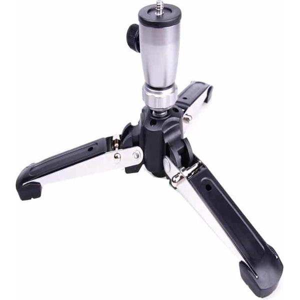 DEBO Tripod-voet voor monopod met 1/4 schroef (zwart)
